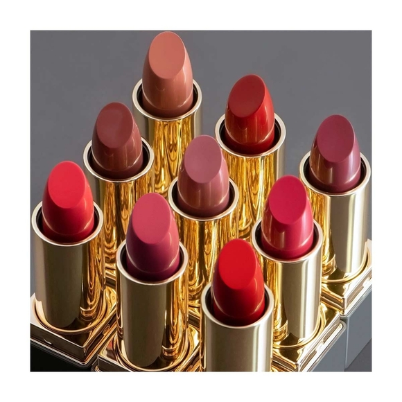 *3/15* NEW Believe Beauty Satin Crush Lipstick Moroccan Spice Red Brown - Picture 4 of 6